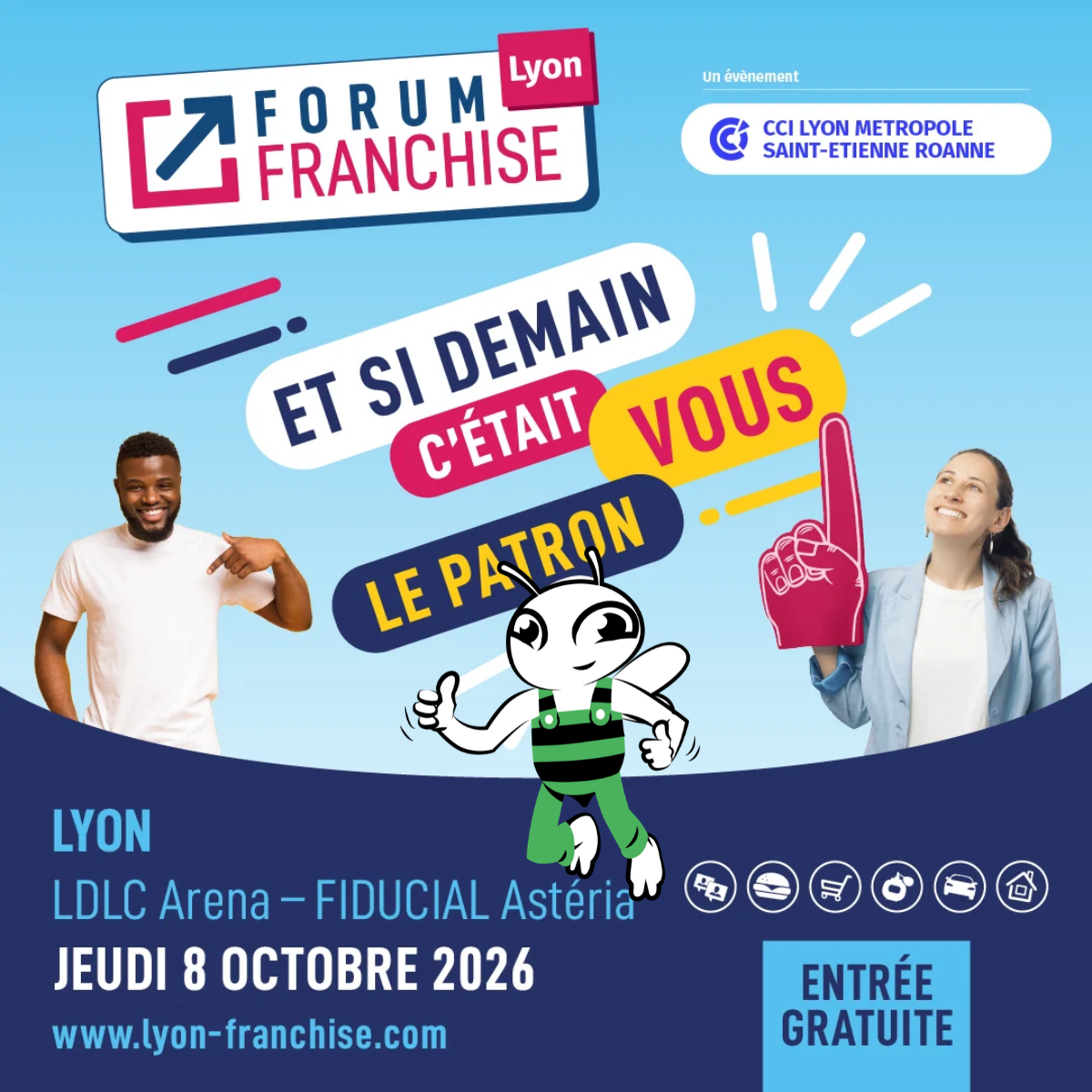 Abeille Verte au Forum Franchise de Lyon