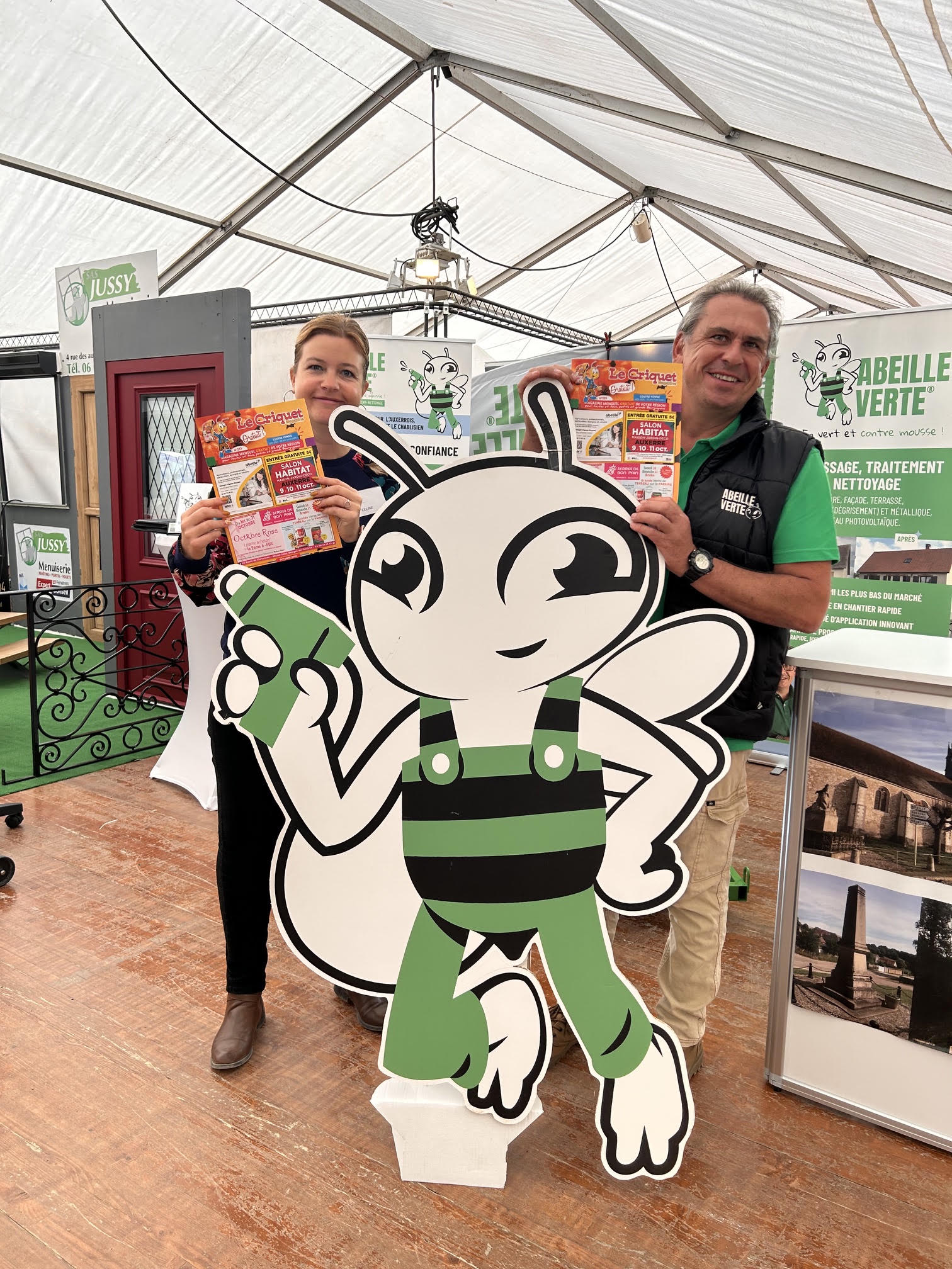 Foire de Toucy - Abeille Verte toujours fidèle !