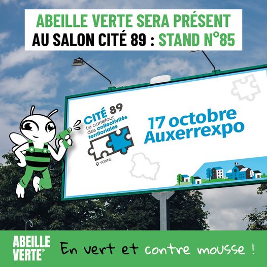 Abeille Verte sera présent au salon Cité 89 à AUXERREXPO